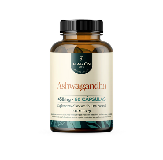 Ashwagandha 450 Mg 60 cápsulas